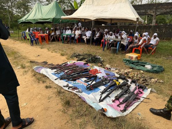 Two Militant Camps Collapse After 80 Fighters Surrender in Cross River