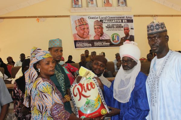Beneficiaries Hail Abdussalam Over Palliative Distribution in Gombe