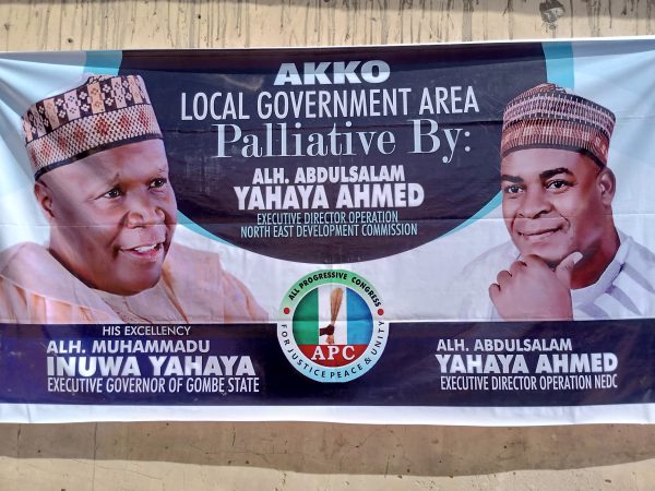 NEDC Executive Director Operations Abdussalam Distributes Palliatives to Vulnerable Groups in Akko